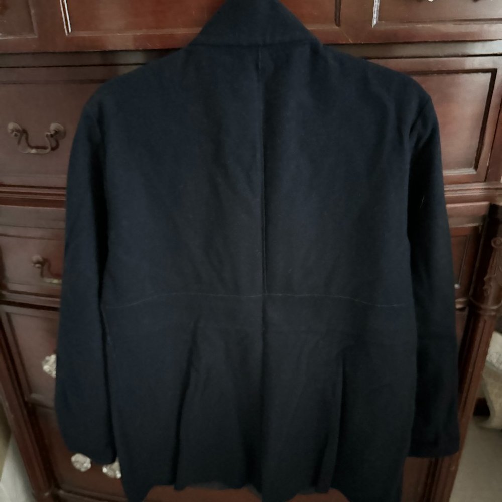 John Mark Felt Button Front Black & Gray Jacket -… - image 7